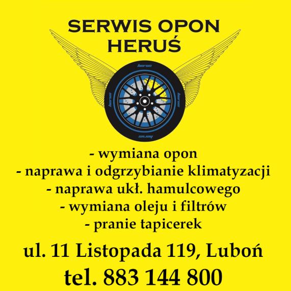 Serwis Opon w Luboniu - HeruÅ›