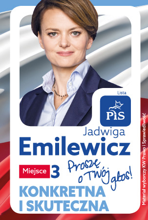 Jadwiga Emilewicz - lista PiS