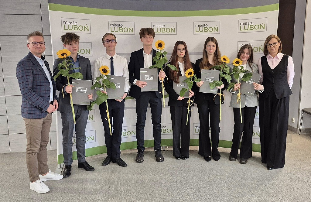 Uzdolnieni uczniowie z Lubonia