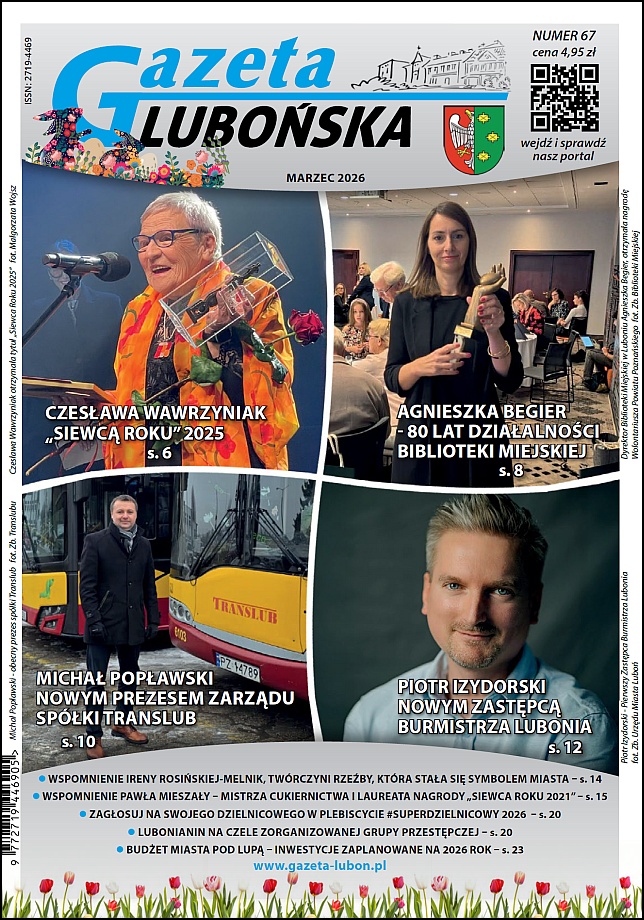 Marcowy numer Gazety Lubońskiej już w sprzedaży