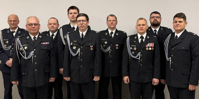 Nowy zarząd OSP w Luboniu wybrany na kolejną kadencję