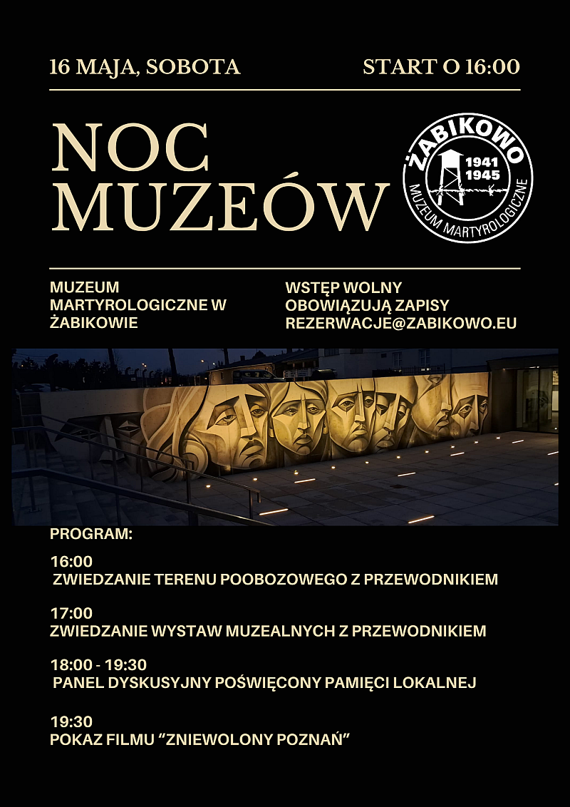 Kalendarium wydarzeń – maj z Muzeum Martyrologicznym w Żabikowie