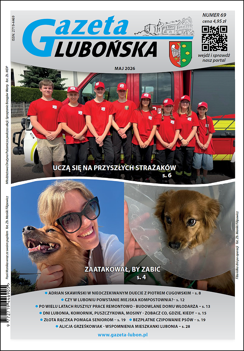 Majowy numer Gazety Lubońskiej już w sprzedaży